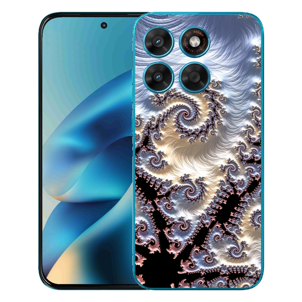 Gelový kryt mmCase na Motorola Moto G87/G77/G67 - abstraktní motiv 22