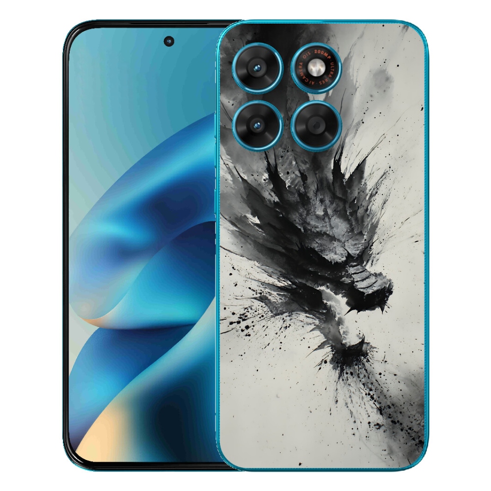 Gelový kryt mmCase na Motorola Moto G87/G77/G67 - abstraktní motiv 32