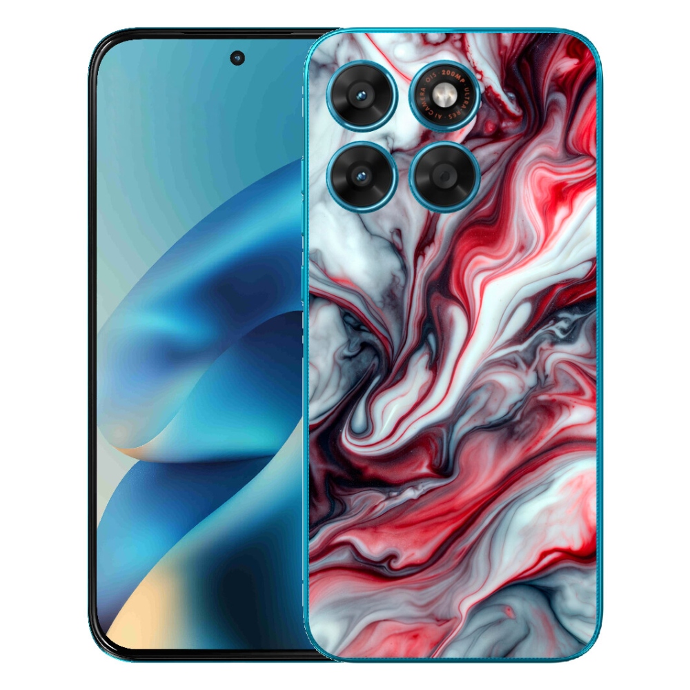 Gelový kryt mmCase na Motorola Moto G87/G77/G67 - abstraktní motiv 37