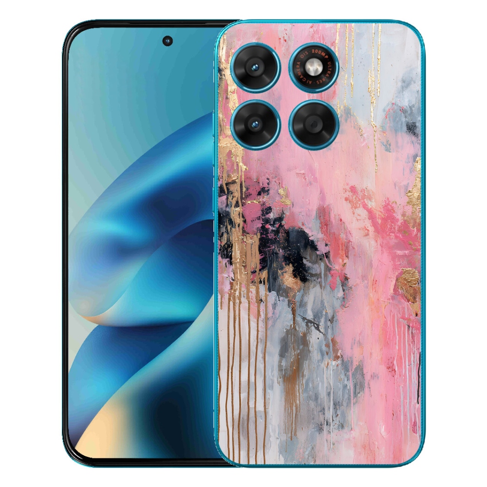 Gelový kryt mmCase na Motorola Moto G87/G77/G67 - abstraktní motiv 49
