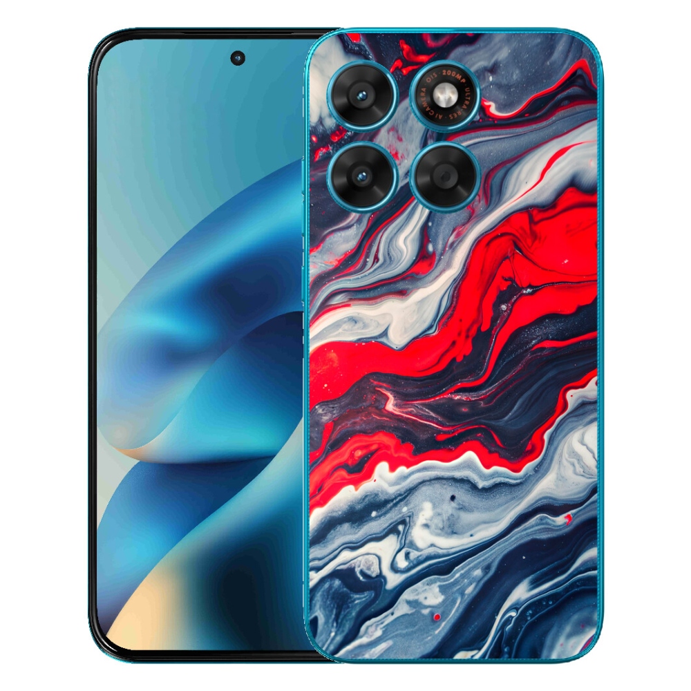 Gelový kryt mmCase na Motorola Moto G87/G77/G67 - abstraktní motiv 59