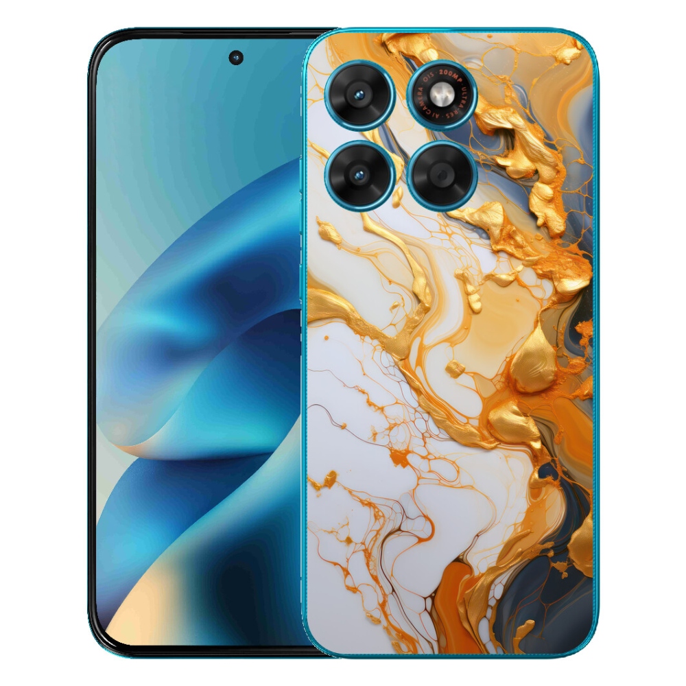 Gelový kryt mmCase na Motorola Moto G87/G77/G67 - abstraktní motiv 6