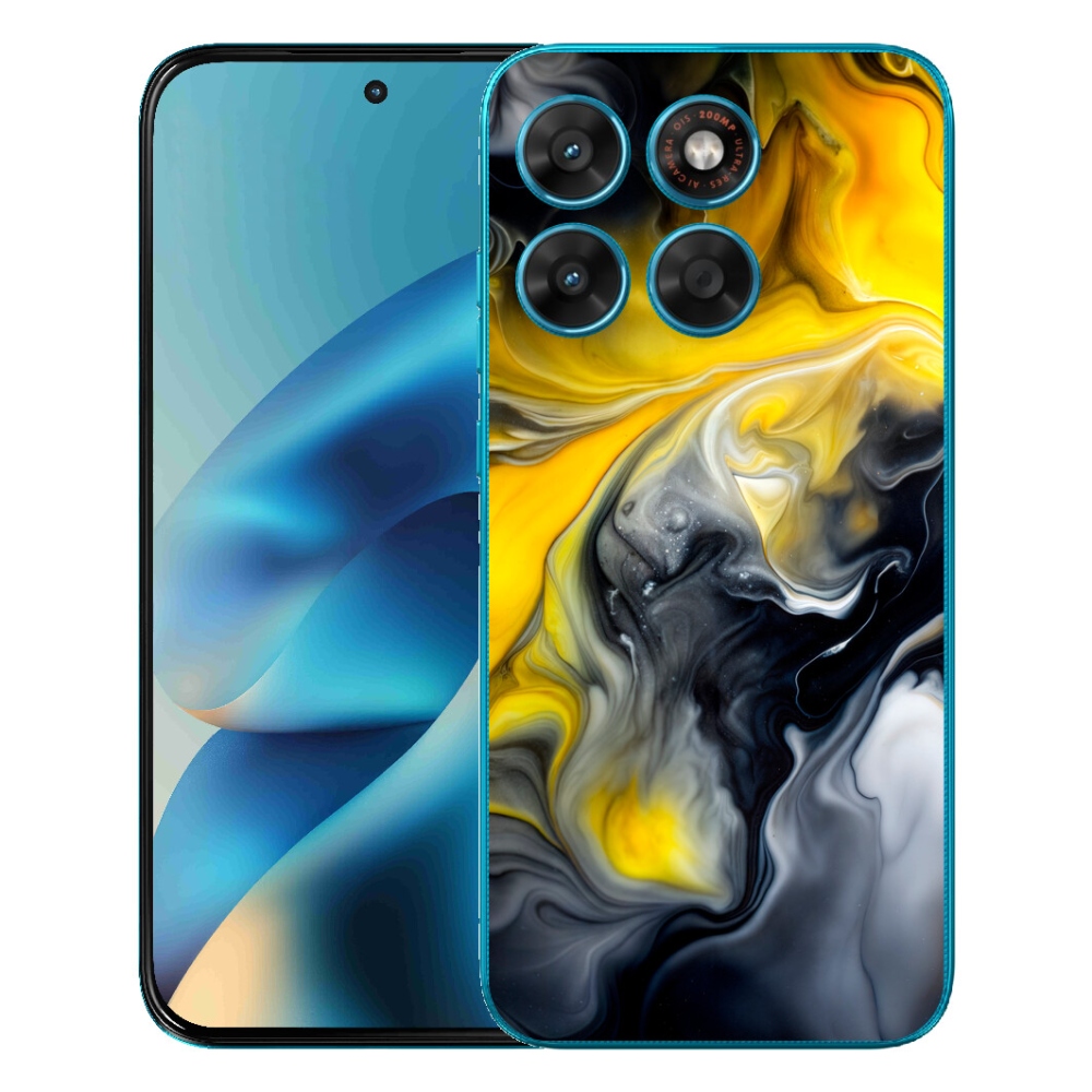 Gelový kryt mmCase na Motorola Moto G87/G77/G67 - abstraktní motiv 60