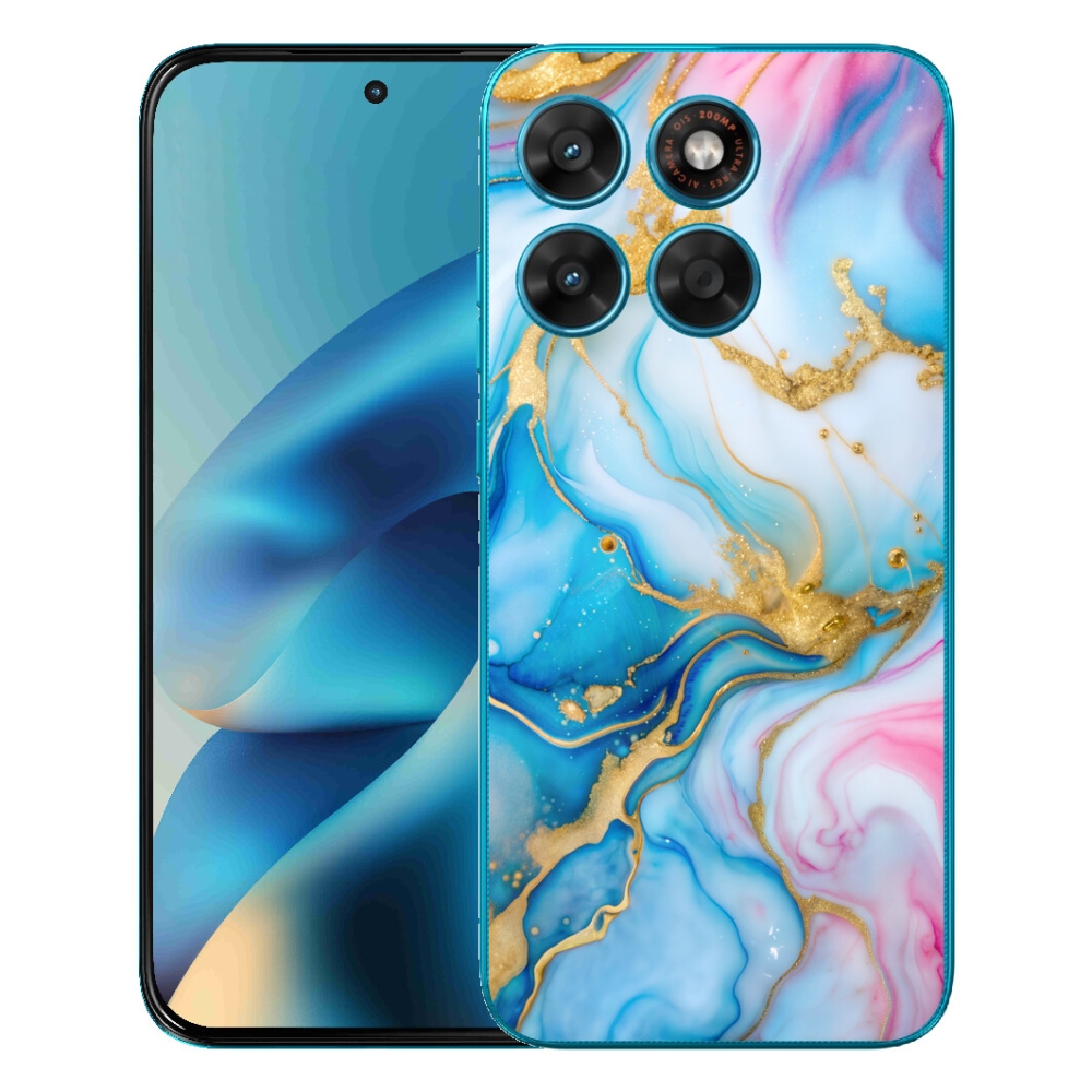 Gelový kryt mmCase na Motorola Moto G87/G77/G67 - abstraktní motiv 61