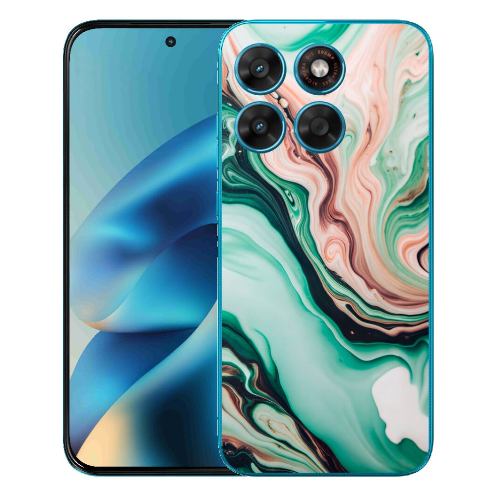 Gelový kryt mmCase na Motorola Moto G87/G77/G67 - abstraktní motiv 62