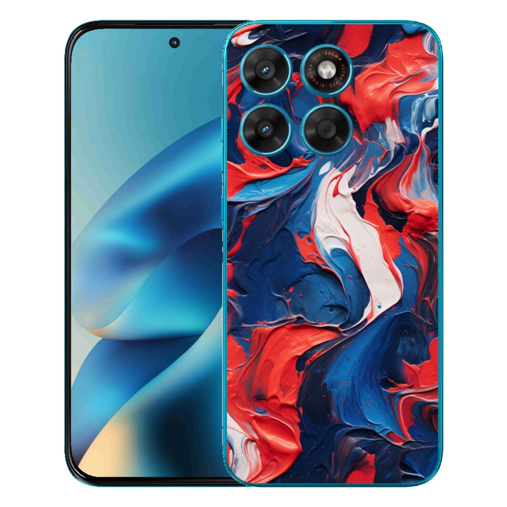 Gelový kryt mmCase na Motorola Moto G87/G77/G67 - abstraktní motiv 7