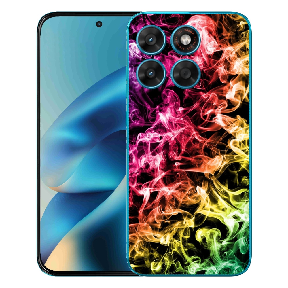 Gelový kryt mmCase na Motorola Moto G87/G77/G67 - abstraktní vzor 6
