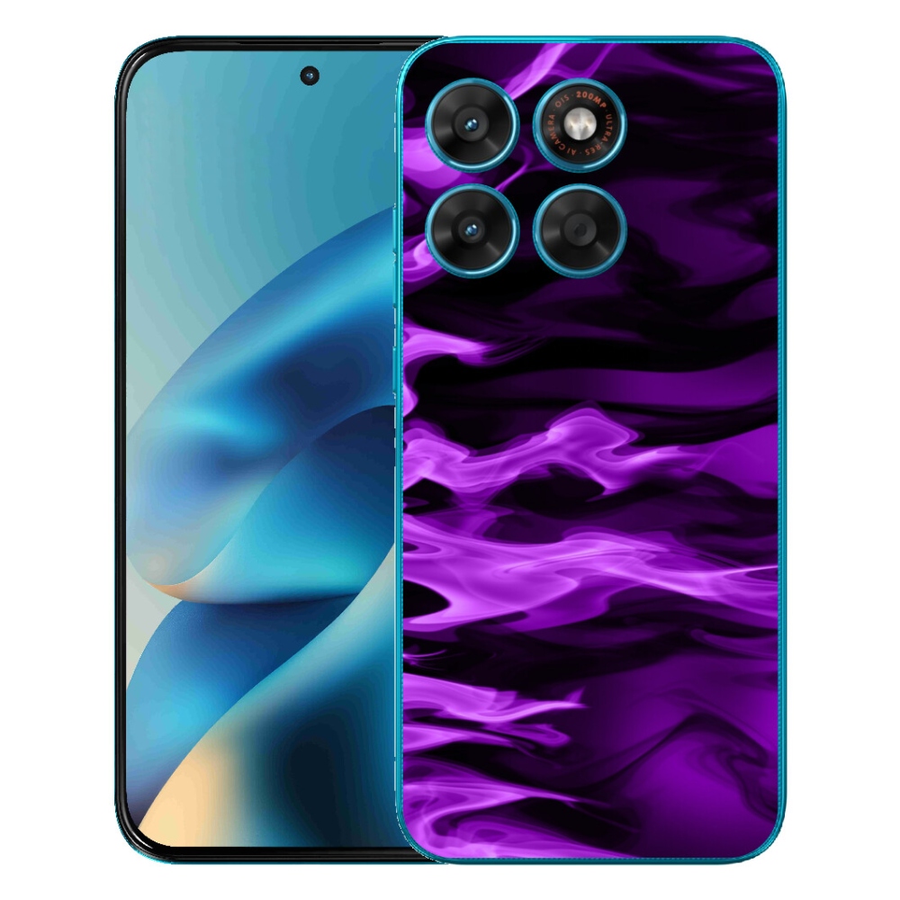 Gelový kryt mmCase na Motorola Moto G87/G77/G67 - abstraktní vzor 9