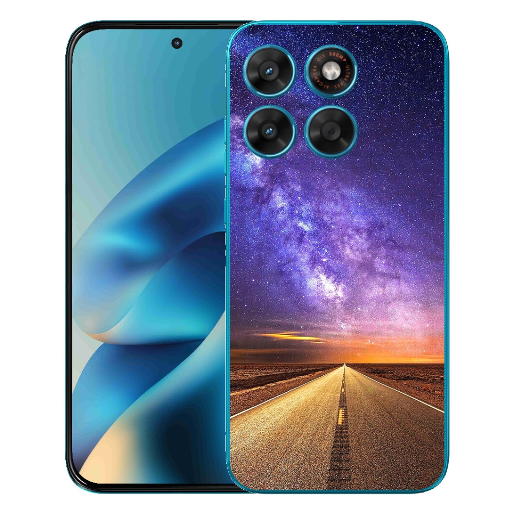Gelový kryt mmCase na Motorola Moto G87/G77/G67 - americká silnice