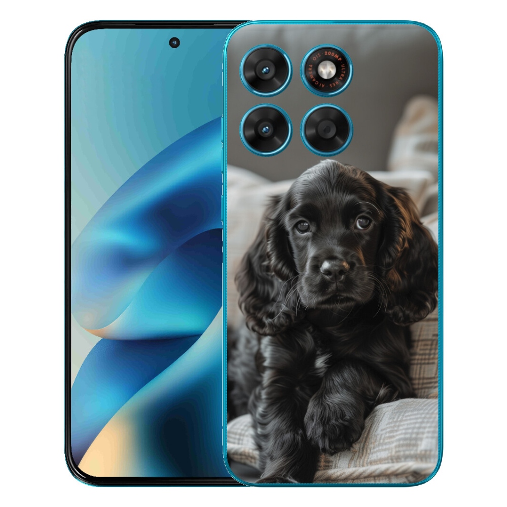 Gelový kryt mmCase na Motorola Moto G87/G77/G67 - anglický kokršpaněl