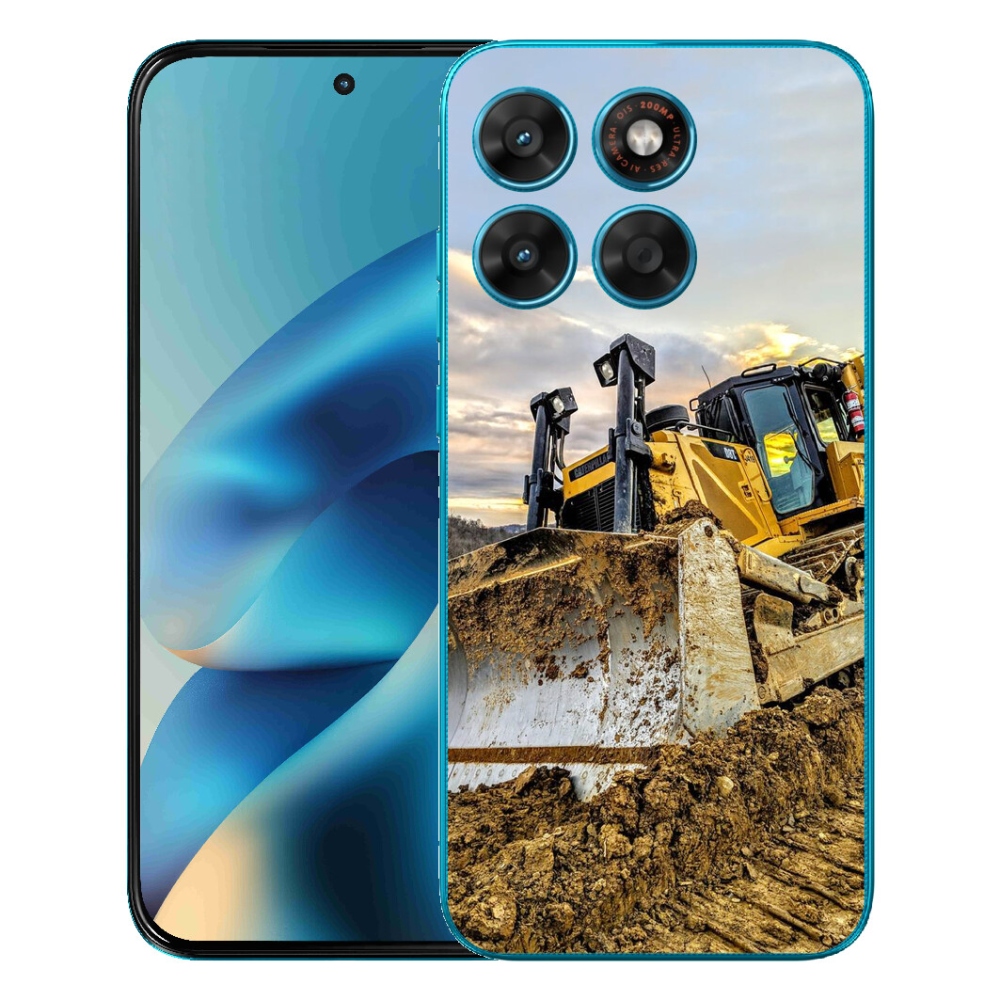 Gelový kryt mmCase na Motorola Moto G87/G77/G67 - bagr