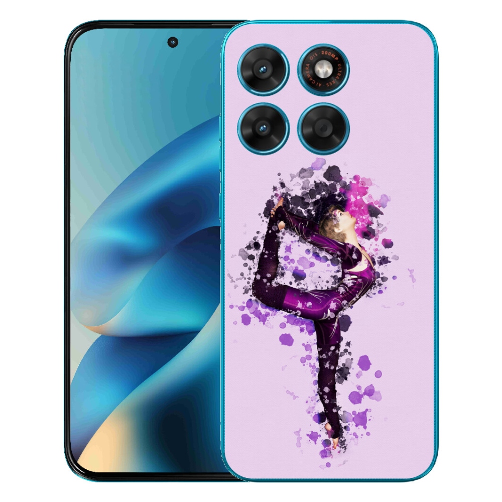 Gelový kryt mmCase na Motorola Moto G87/G77/G67 - baletka
