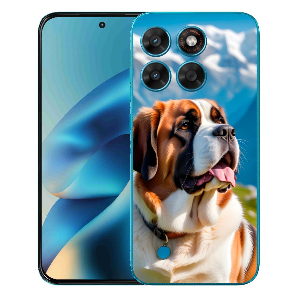 Gelový kryt mmCase na Motorola Moto G87/G77/G67 - bernardýn