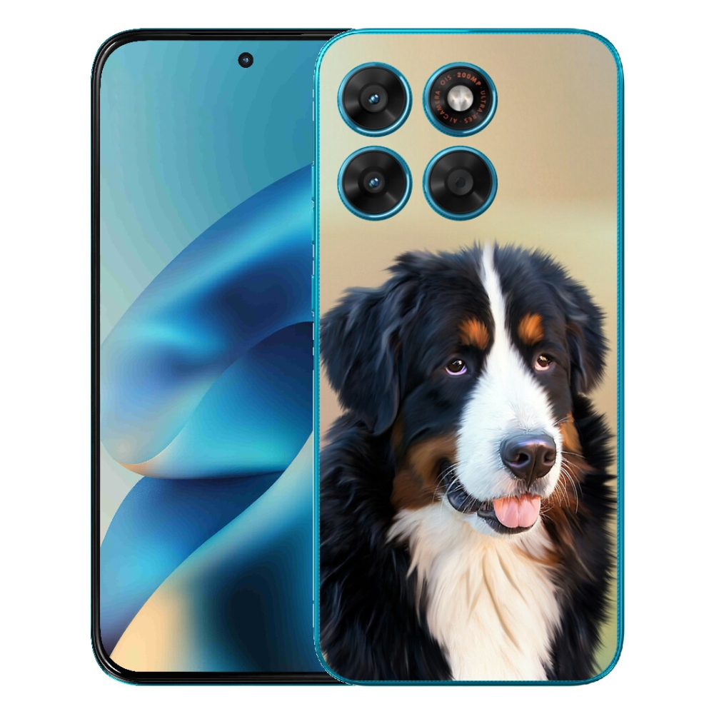 Gelový kryt mmCase na Motorola Moto G87/G77/G67 - bernský salašnický pes