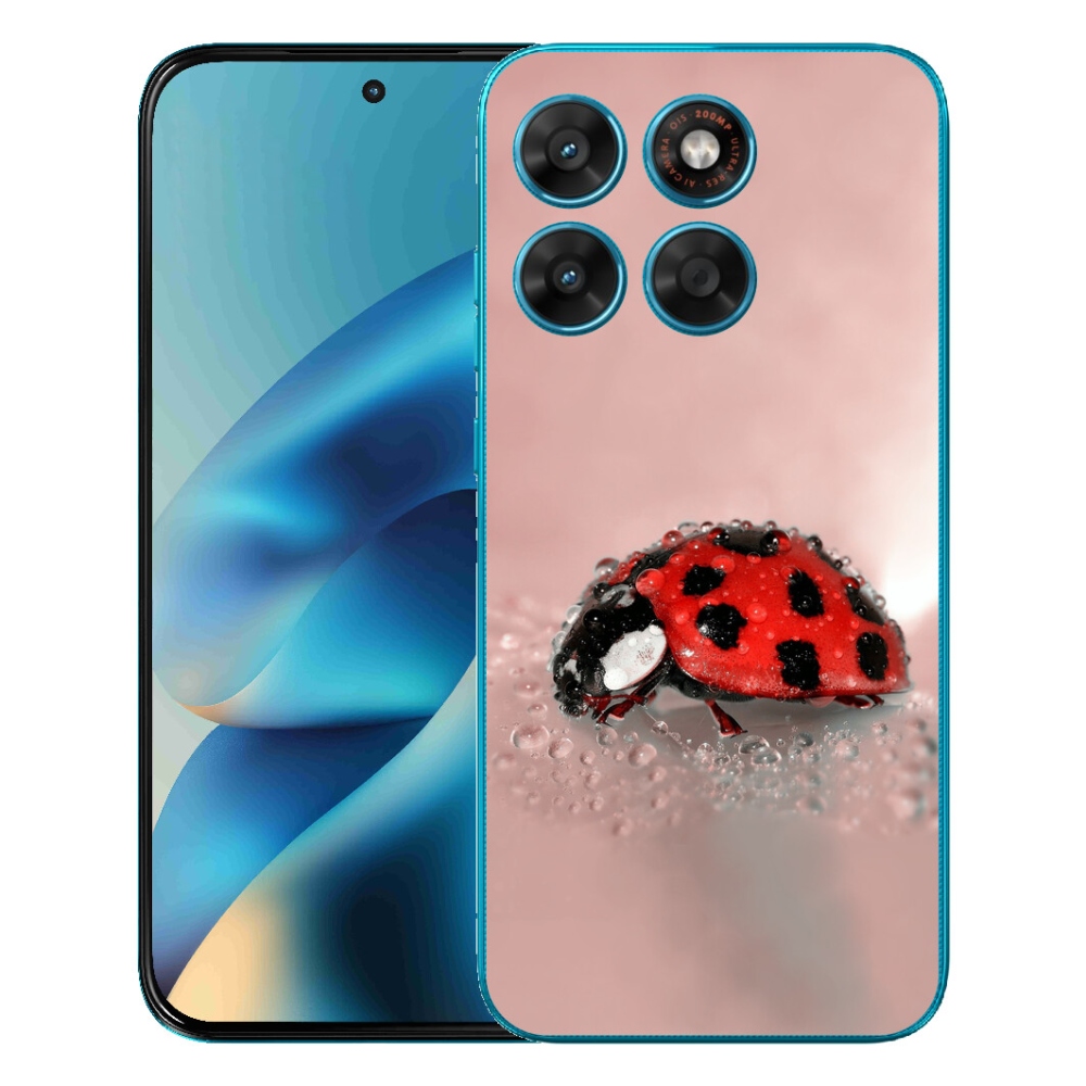 Gelový kryt mmCase na Motorola Moto G87/G77/G67 - beruška