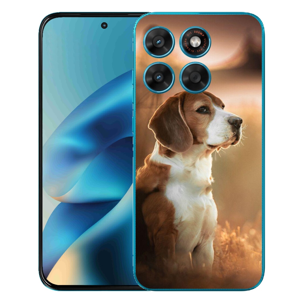 Gelový kryt mmCase na Motorola Moto G87/G77/G67 - bígl
