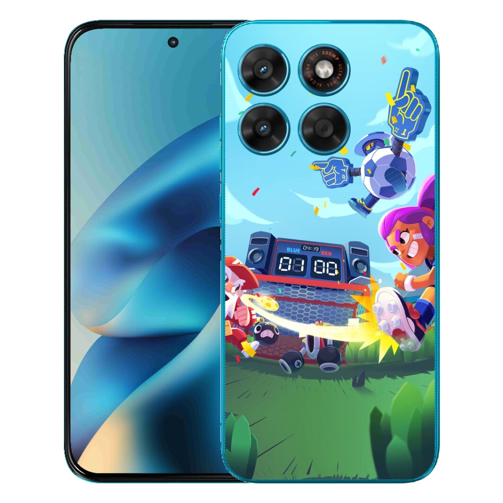 Gelový kryt mmCase na Motorola Moto G87/G77/G67 - brawl stars 1