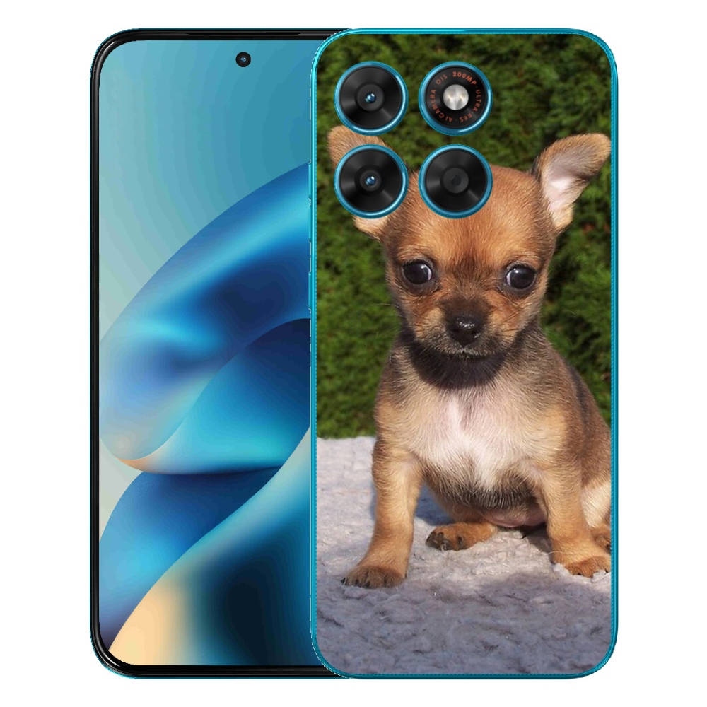 Gelový kryt mmCase na Motorola Moto G87/G77/G67 - čivava 3