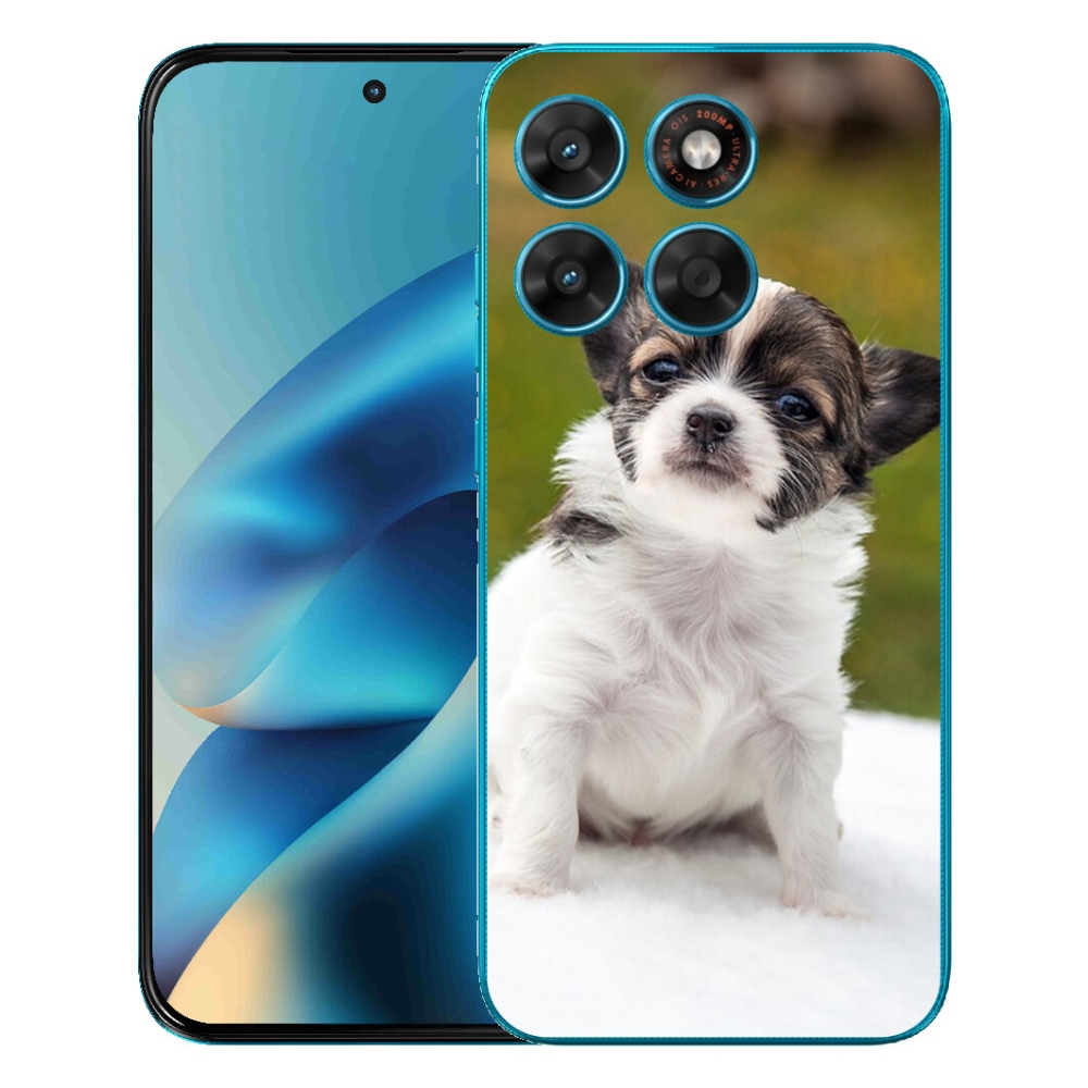Gelový kryt mmCase na Motorola Moto G87/G77/G67 - čivava 4