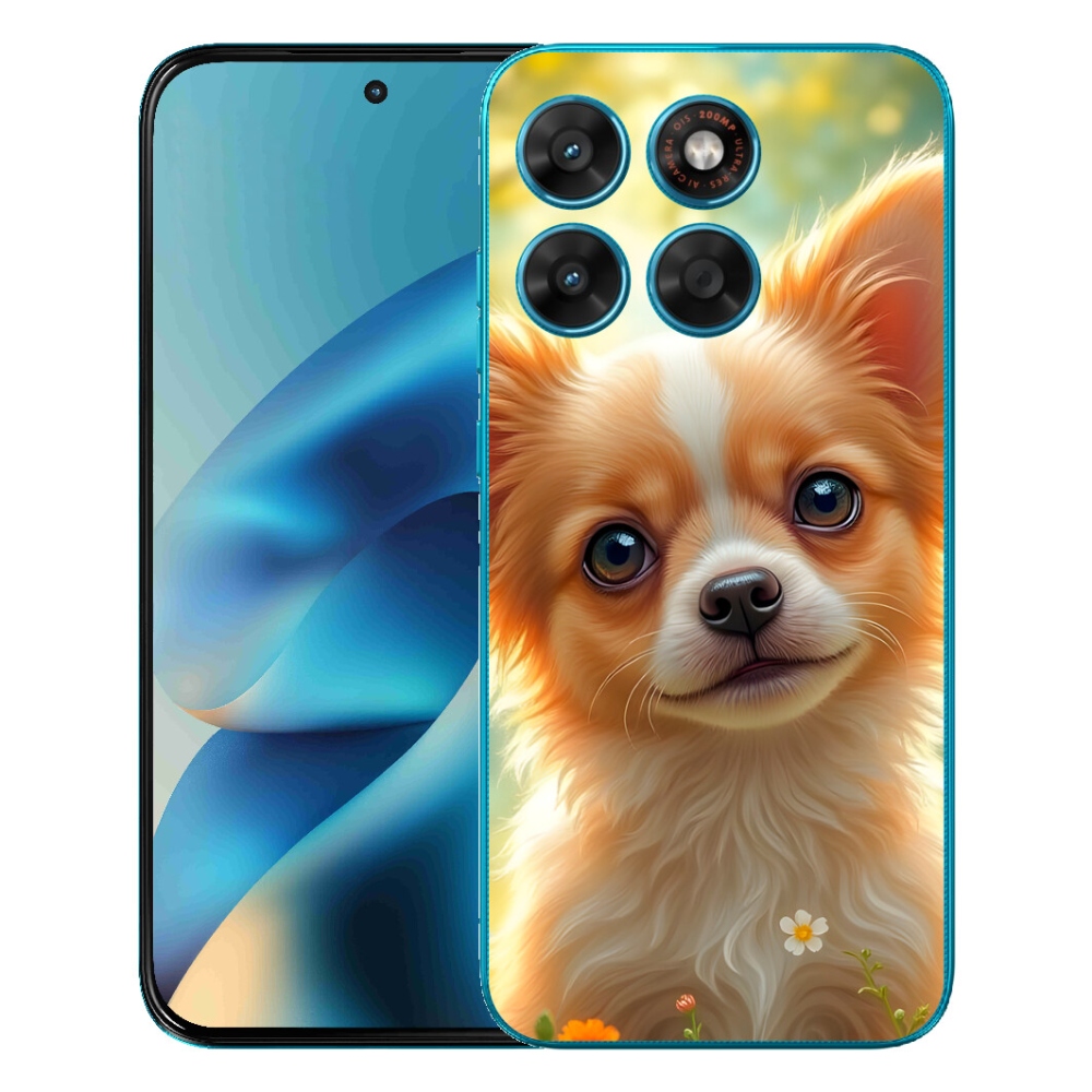 Gelový kryt mmCase na Motorola Moto G87/G77/G67 - čivava 5