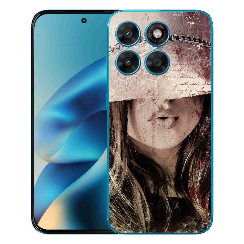 Gelový kryt mmCase na Motorola Moto G87/G77/G67 - dívka