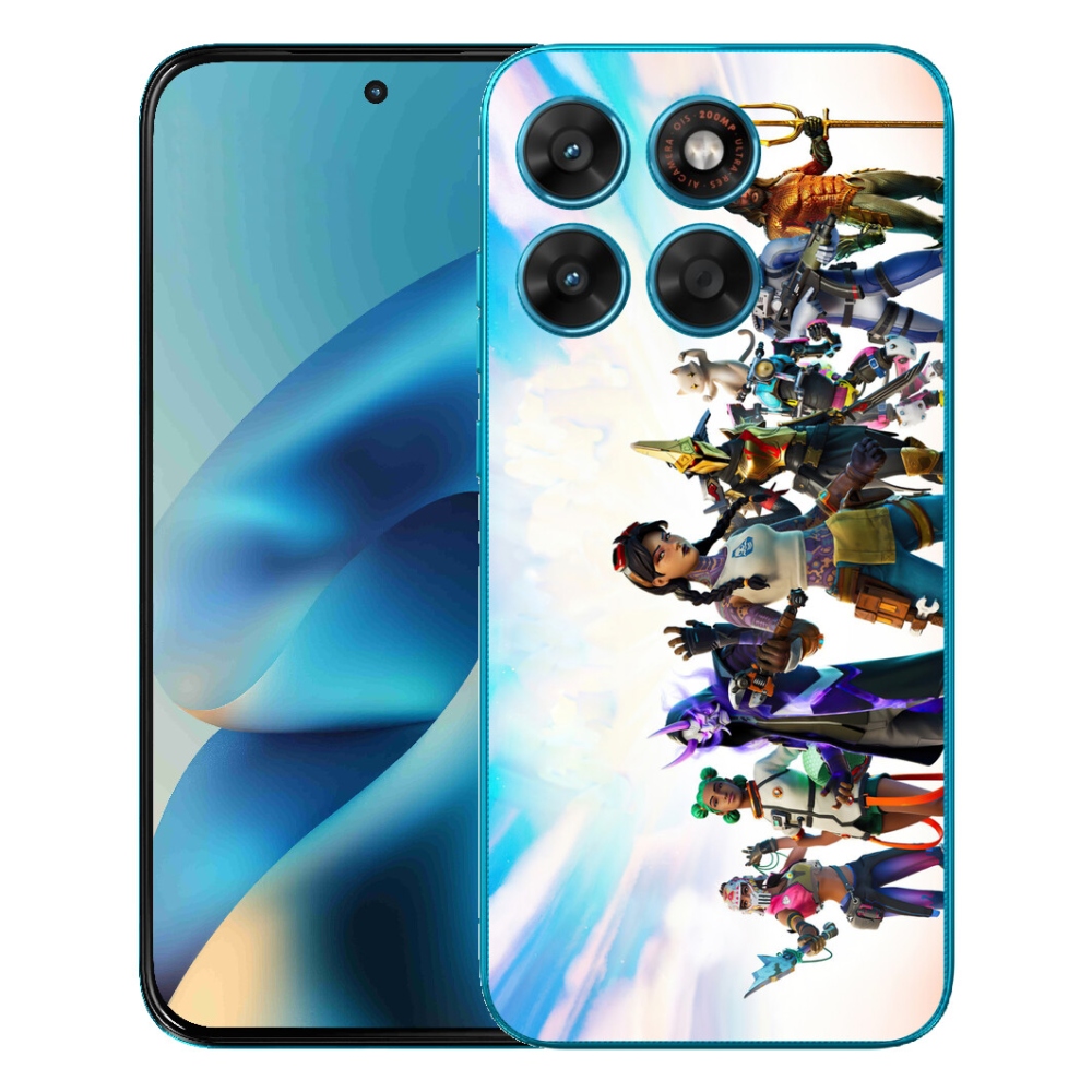 Gelový kryt mmCase na Motorola Moto G87/G77/G67 - fortnite