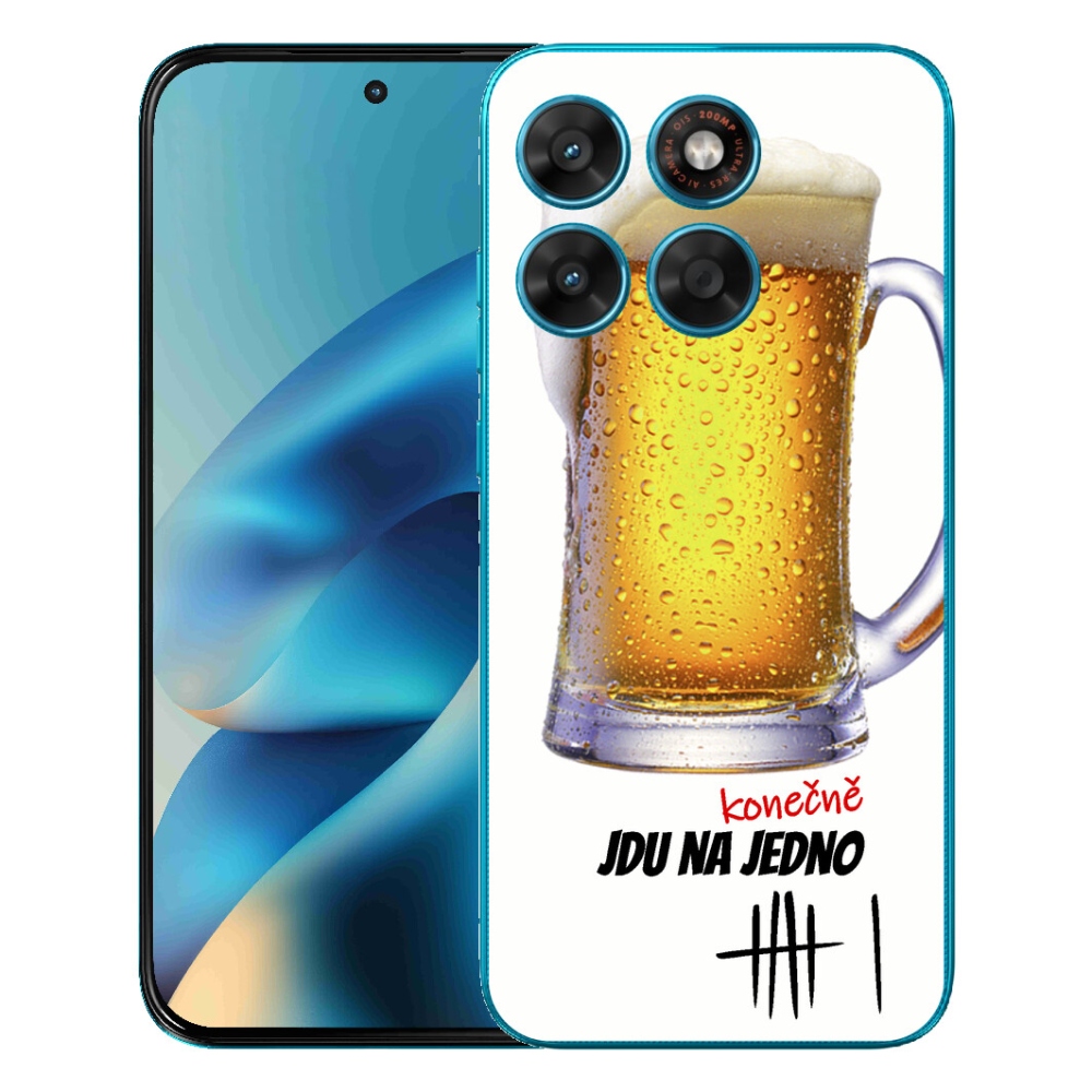 Gelový kryt mmCase na Motorola Moto G87/G77/G67 - jdu na jedno