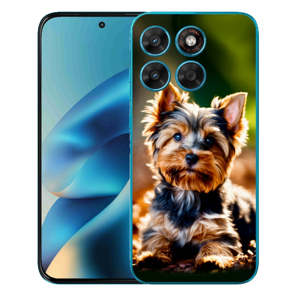Gelový kryt mmCase na Motorola Moto G87/G77/G67 - jorkšír 10