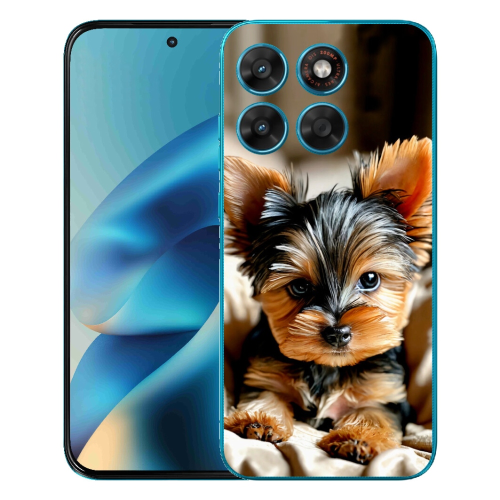 Gelový kryt mmCase na Motorola Moto G87/G77/G67 - jorkšír 11