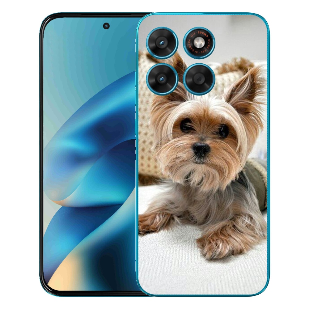 Gelový kryt mmCase na Motorola Moto G87/G77/G67 - jorkšír 5