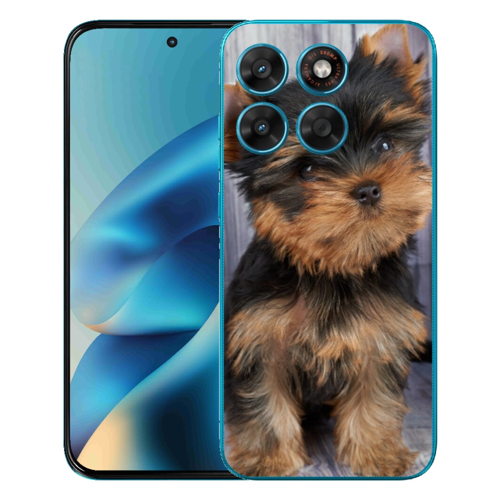 Gelový kryt mmCase na Motorola Moto G87/G77/G67 - jorkšír 9