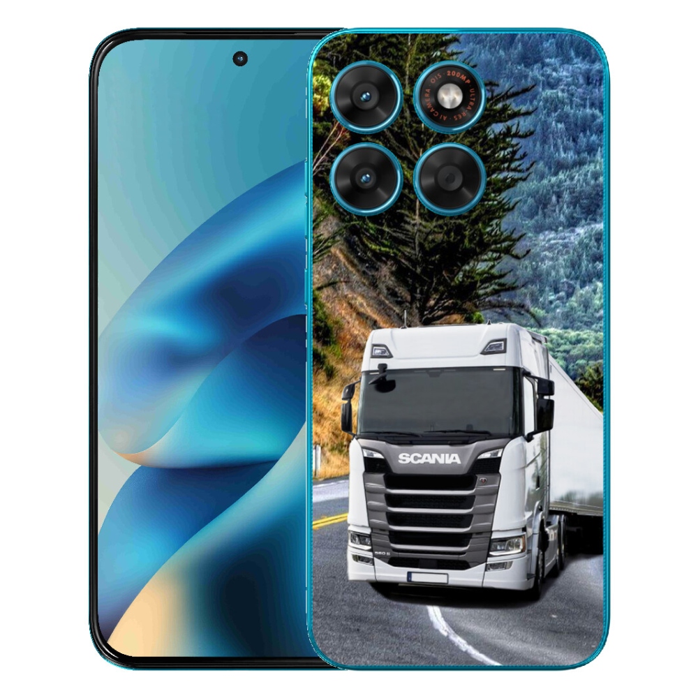 Gelový kryt mmCase na Motorola Moto G87/G77/G67 - kamion 1