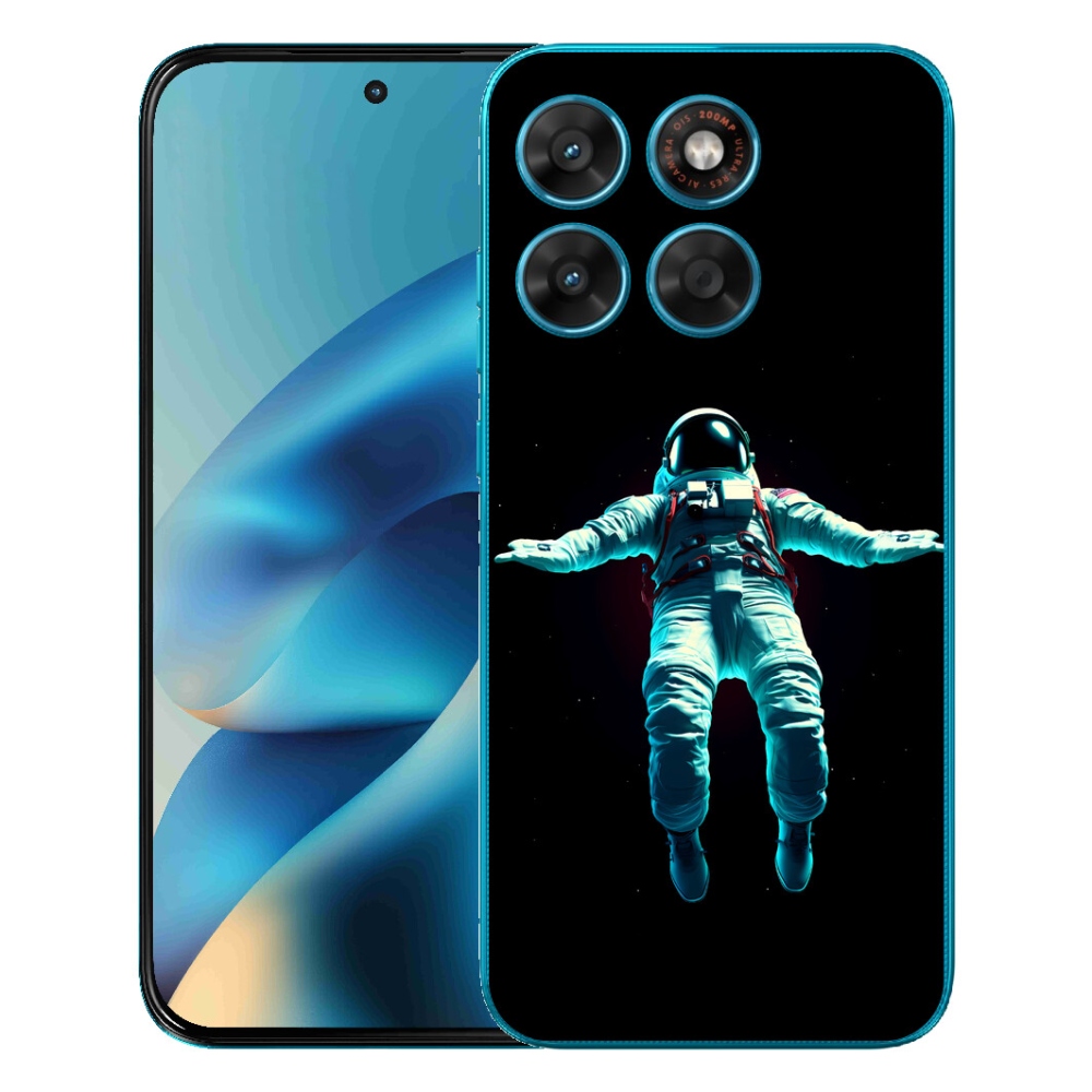 Gelový kryt mmCase na Motorola Moto G87/G77/G67 - kosmonaut