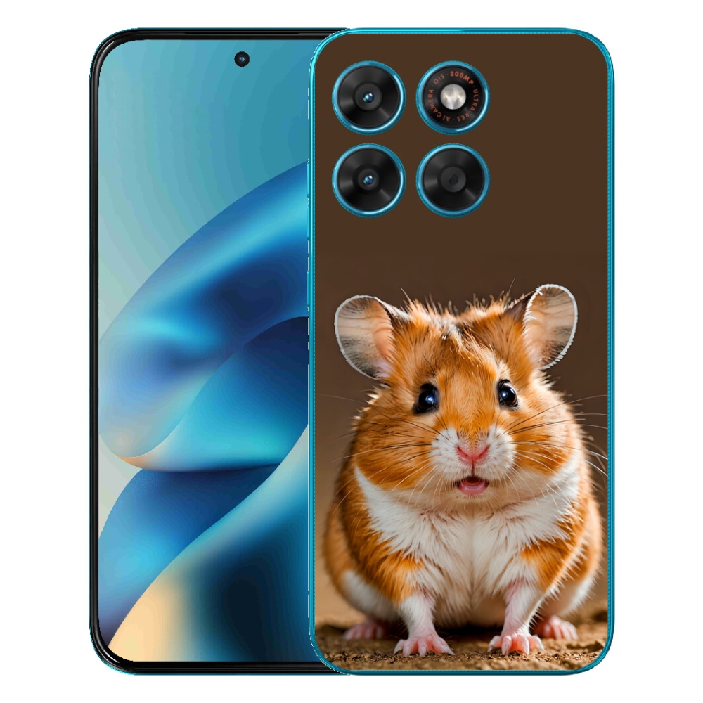 Gelový kryt mmCase na Motorola Moto G87/G77/G67 - křeček