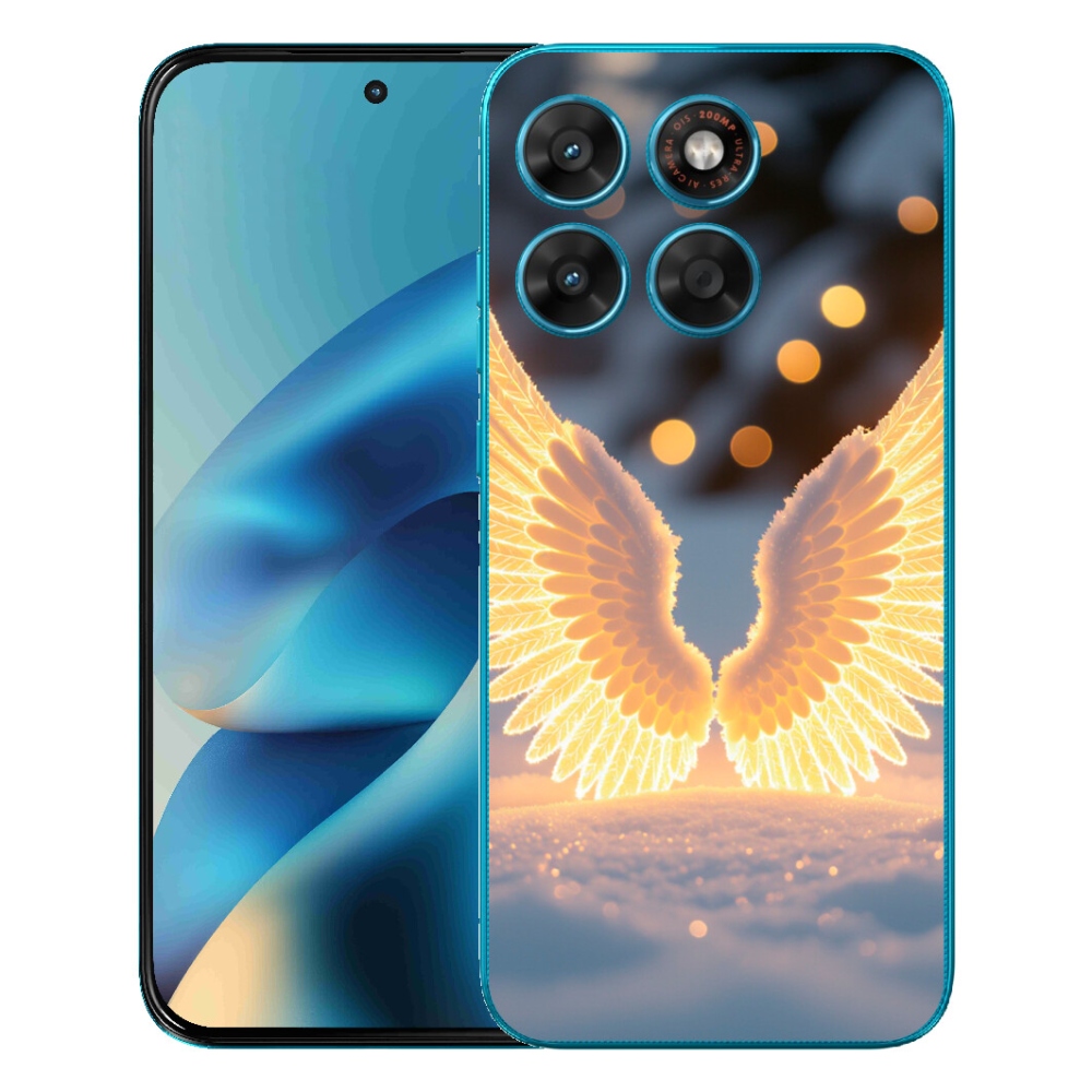Gelový kryt mmCase na Motorola Moto G87/G77/G67 - křídla