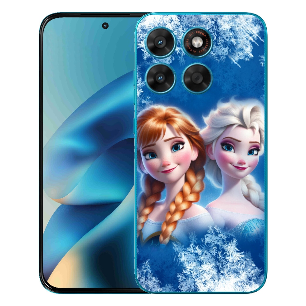 Gelový kryt mmCase na Motorola Moto G87/G77/G67 - ledové království 2