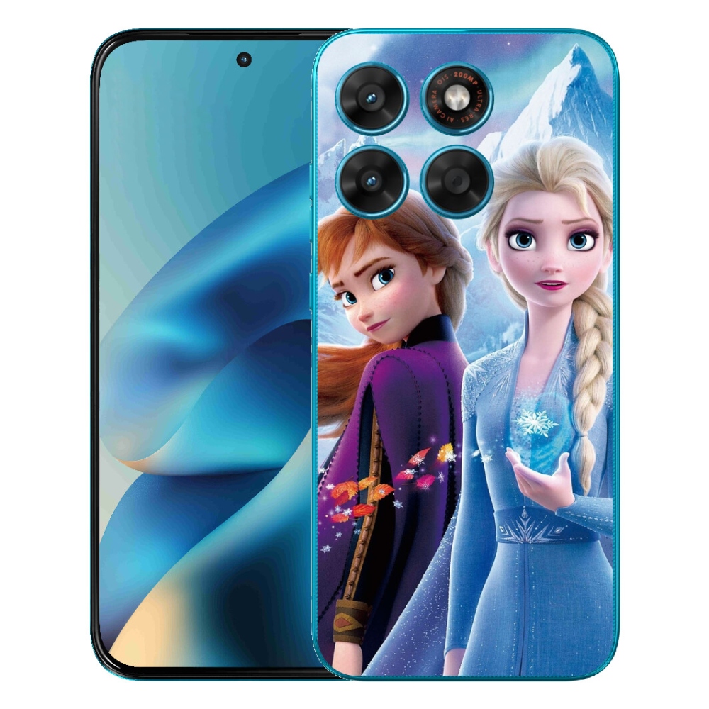 Gelový kryt mmCase na Motorola Moto G87/G77/G67 - ledové království 3