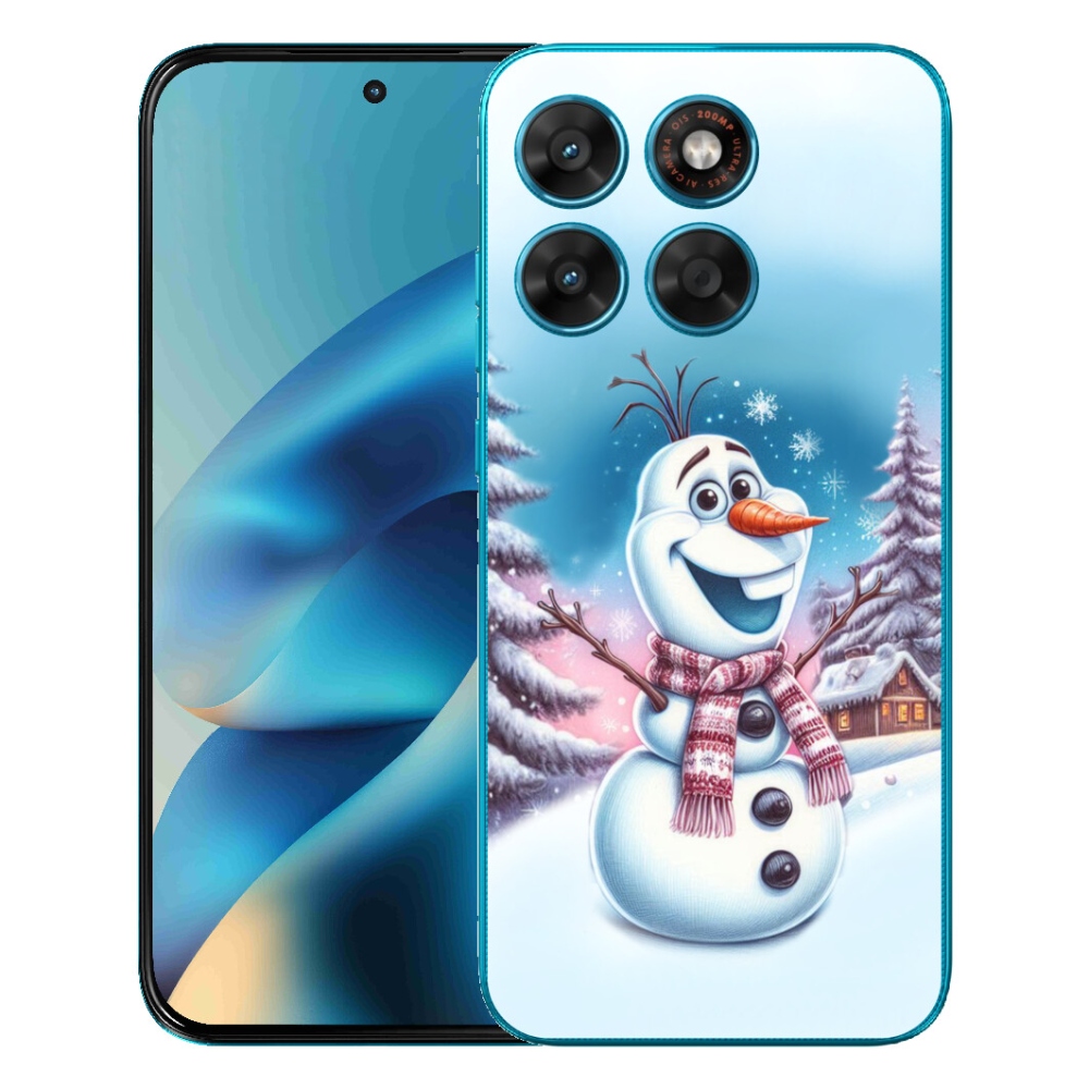 Gelový kryt mmCase na Motorola Moto G87/G77/G67 - ledové království