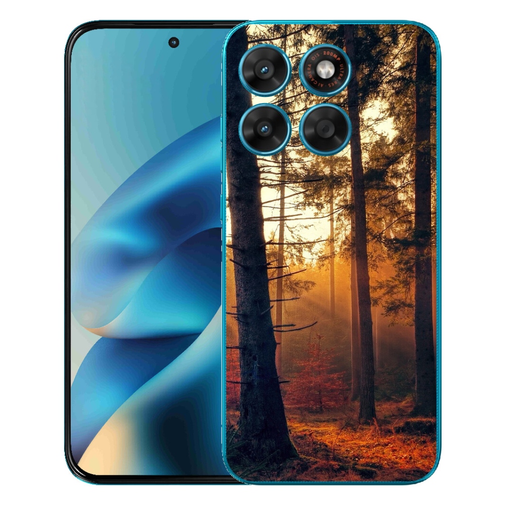 Gelový kryt mmCase na Motorola Moto G87/G77/G67 - les