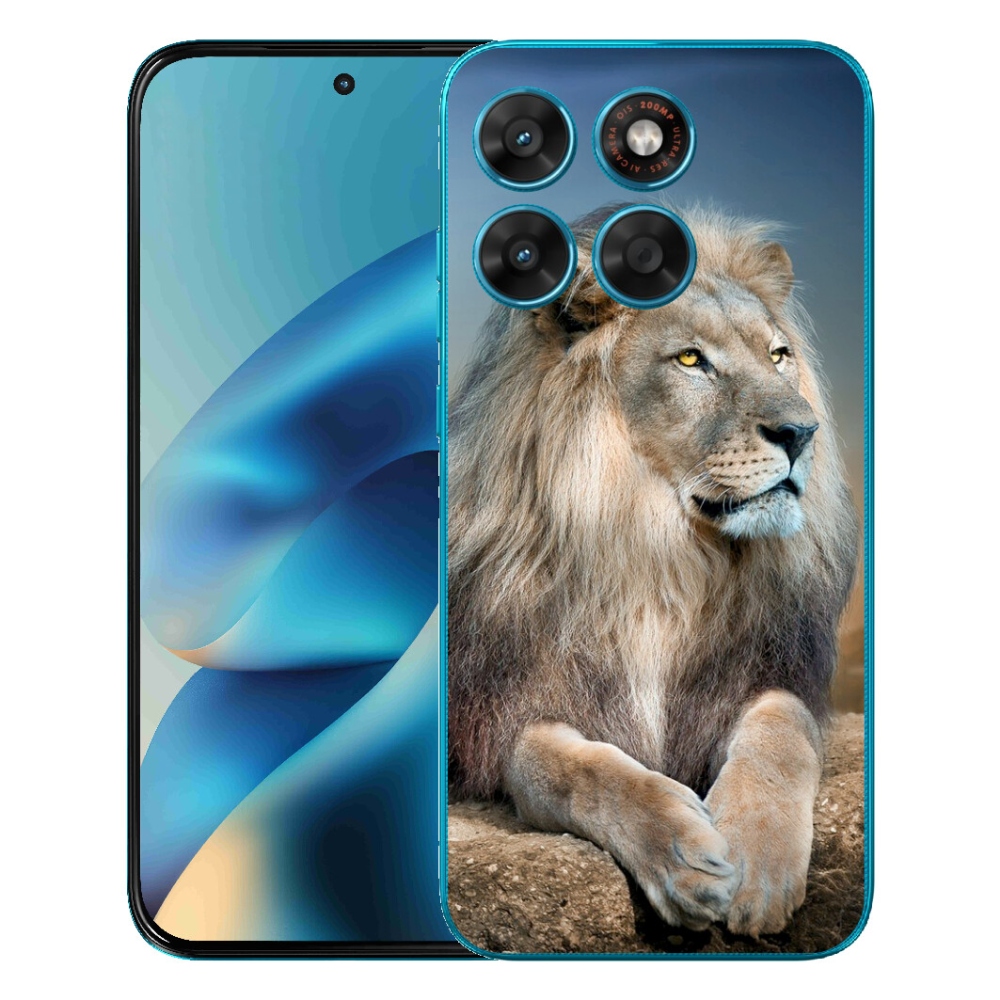 Gelový kryt mmCase na Motorola Moto G87/G77/G67 - lev 1