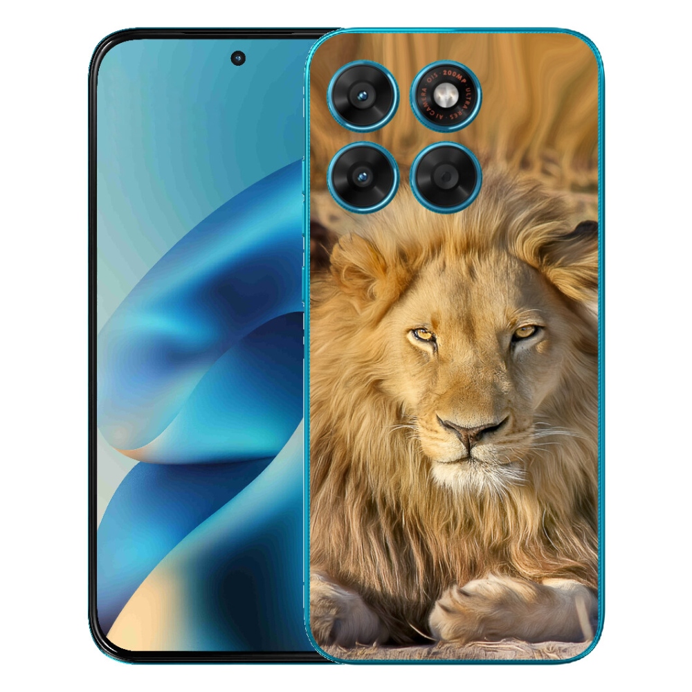 Gelový kryt mmCase na Motorola Moto G87/G77/G67 - lev 2