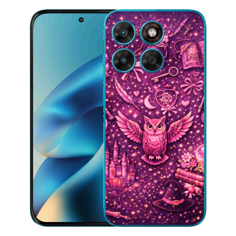 Gelový kryt mmCase na Motorola Moto G87/G77/G67 - magický svět