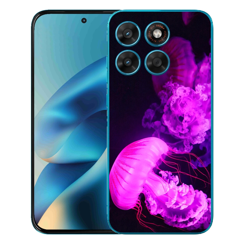 Gelový kryt mmCase na Motorola Moto G87/G77/G67 - medúza 1