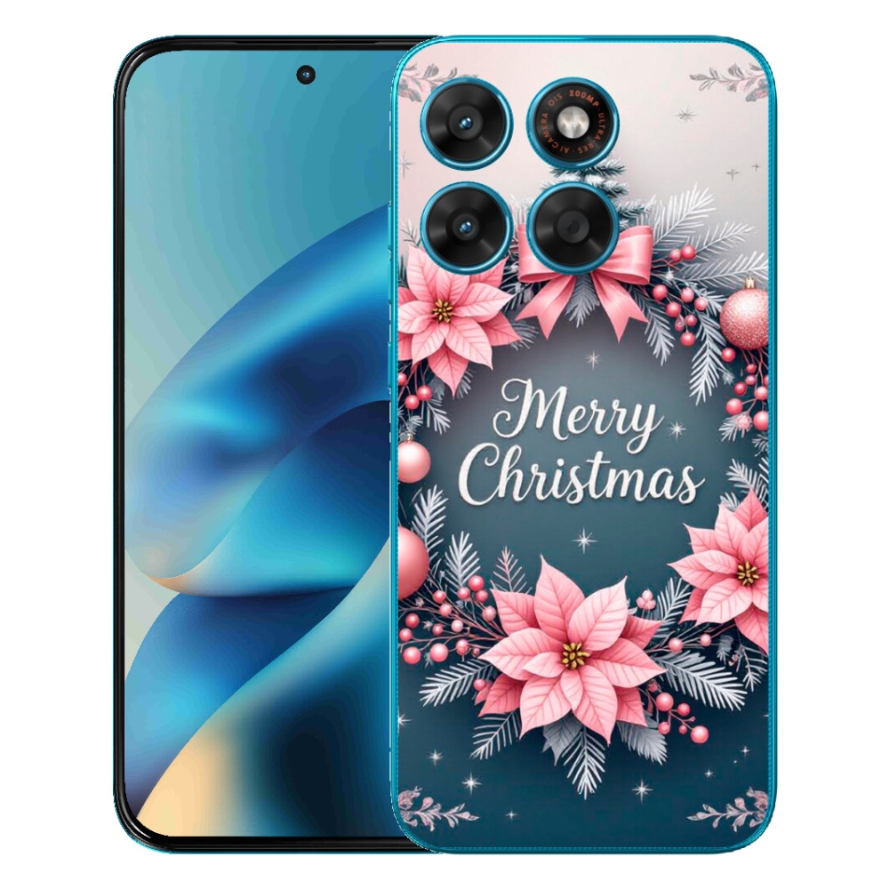Gelový kryt mmCase na Motorola Moto G87/G77/G67 - merry christmas
