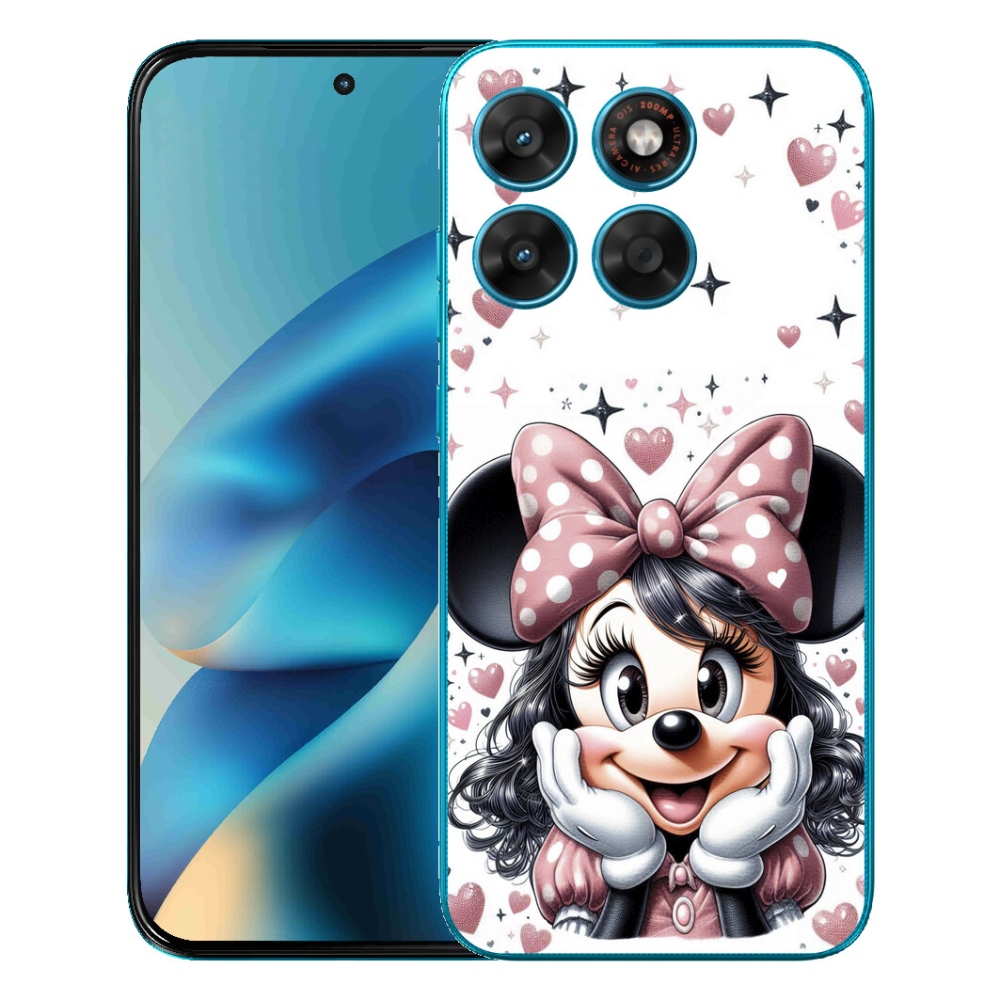 Gelový kryt mmCase na Motorola Moto G87/G77/G67 - minnie