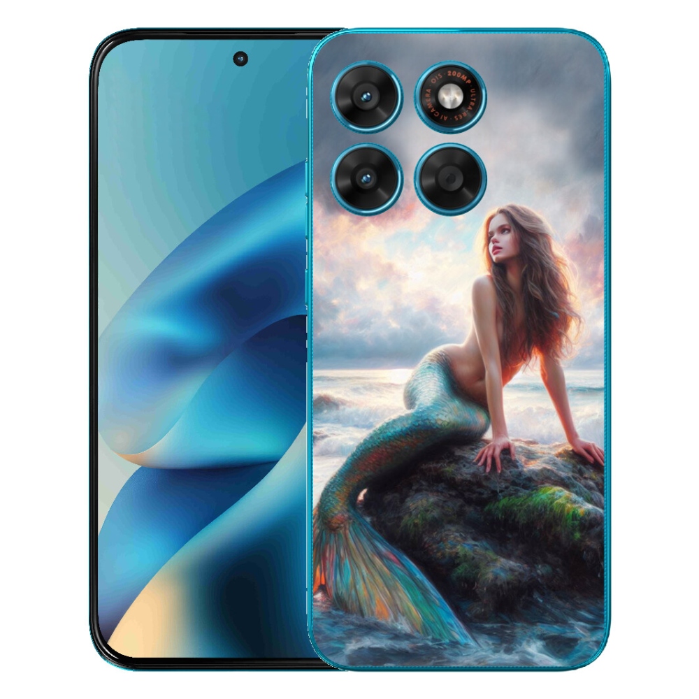 Gelový kryt mmCase na Motorola Moto G87/G77/G67 - mořská panna