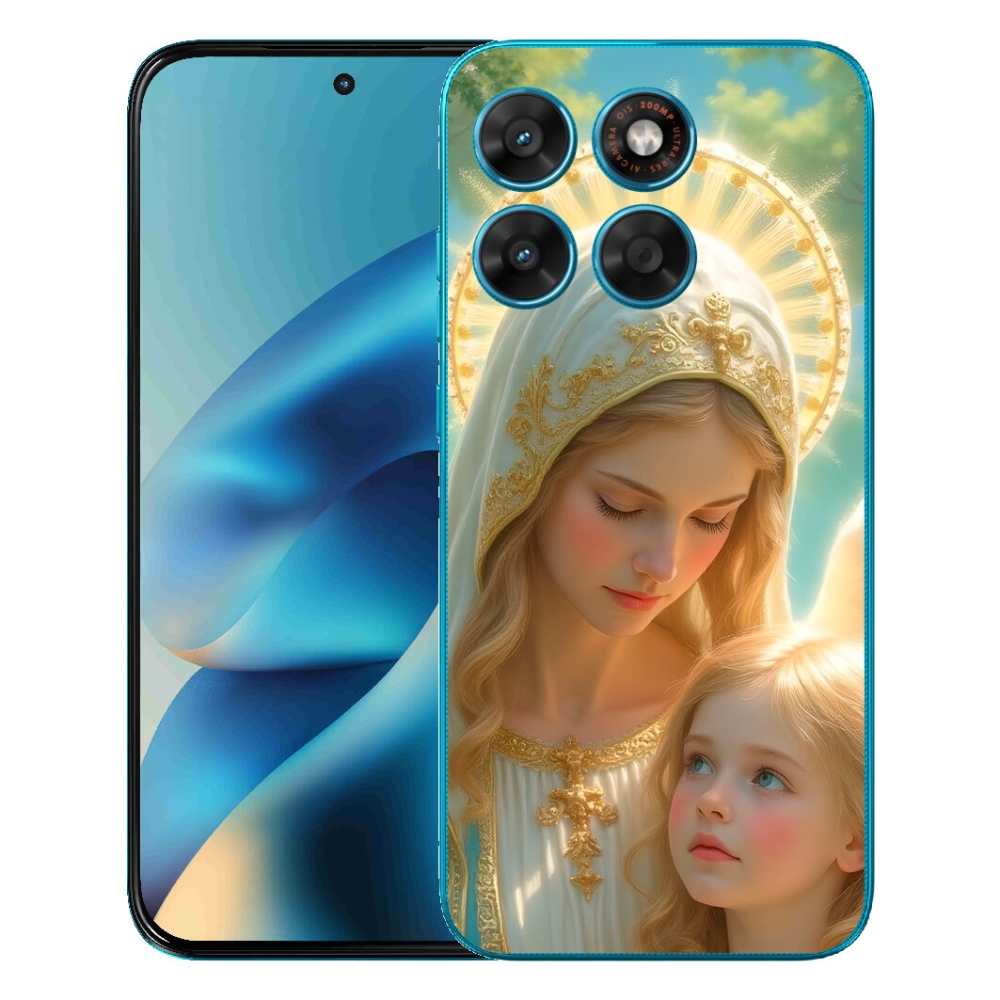 Gelový kryt mmCase na Motorola Moto G87/G77/G67 - náboženský motiv 2