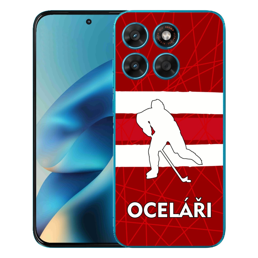 Gelový kryt mmCase na Motorola Moto G87/G77/G67 - Oceláři