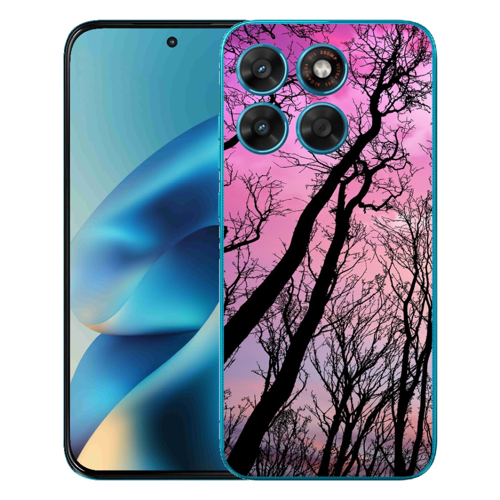 Gelový kryt mmCase na Motorola Moto G87/G77/G67 - opadané stromy