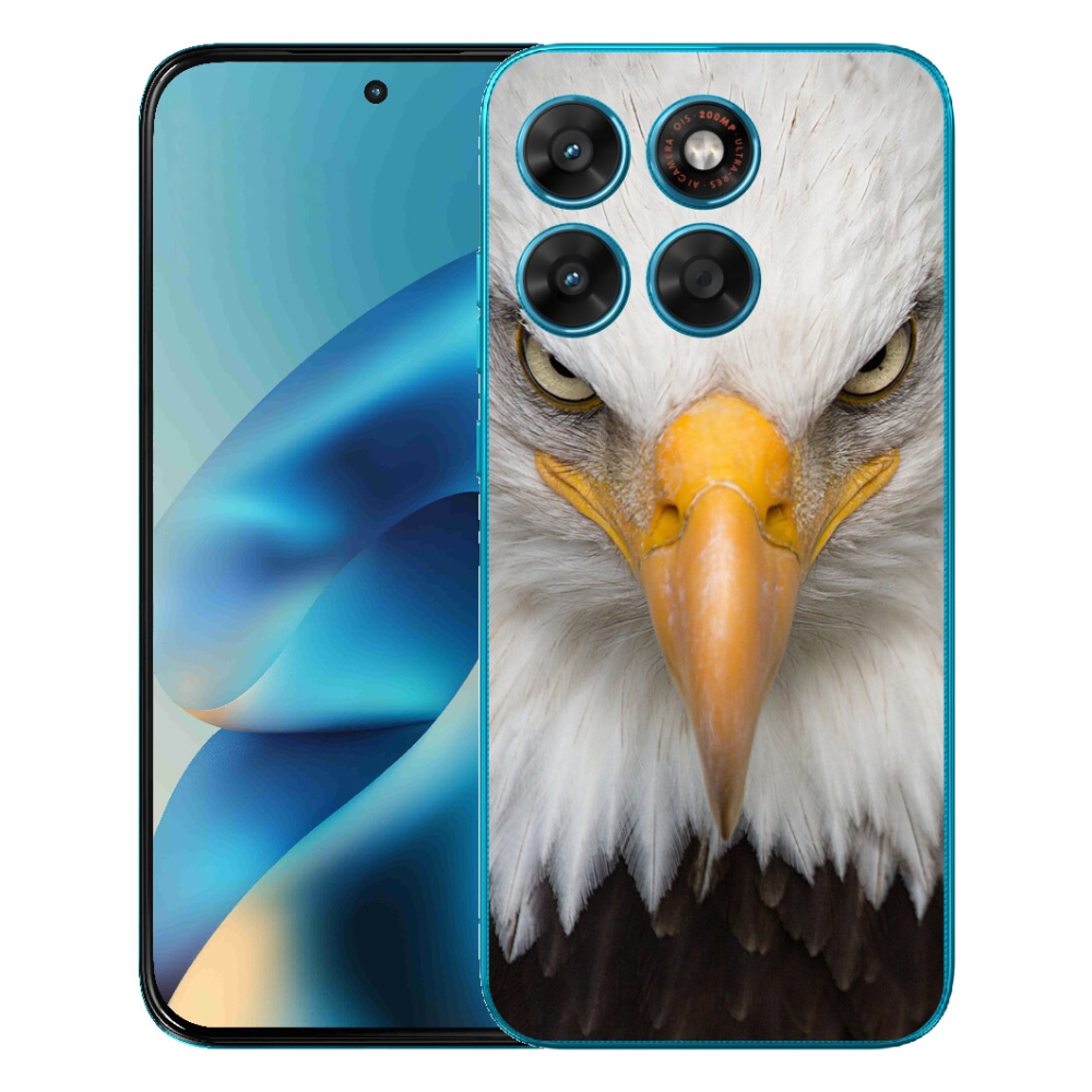 Gelový kryt mmCase na Motorola Moto G87/G77/G67 - orel